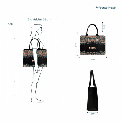 Customized In Valtro Designer tote Bag for women's– Spacious, Stylish & Lightweight | Luxurious Tote bag
