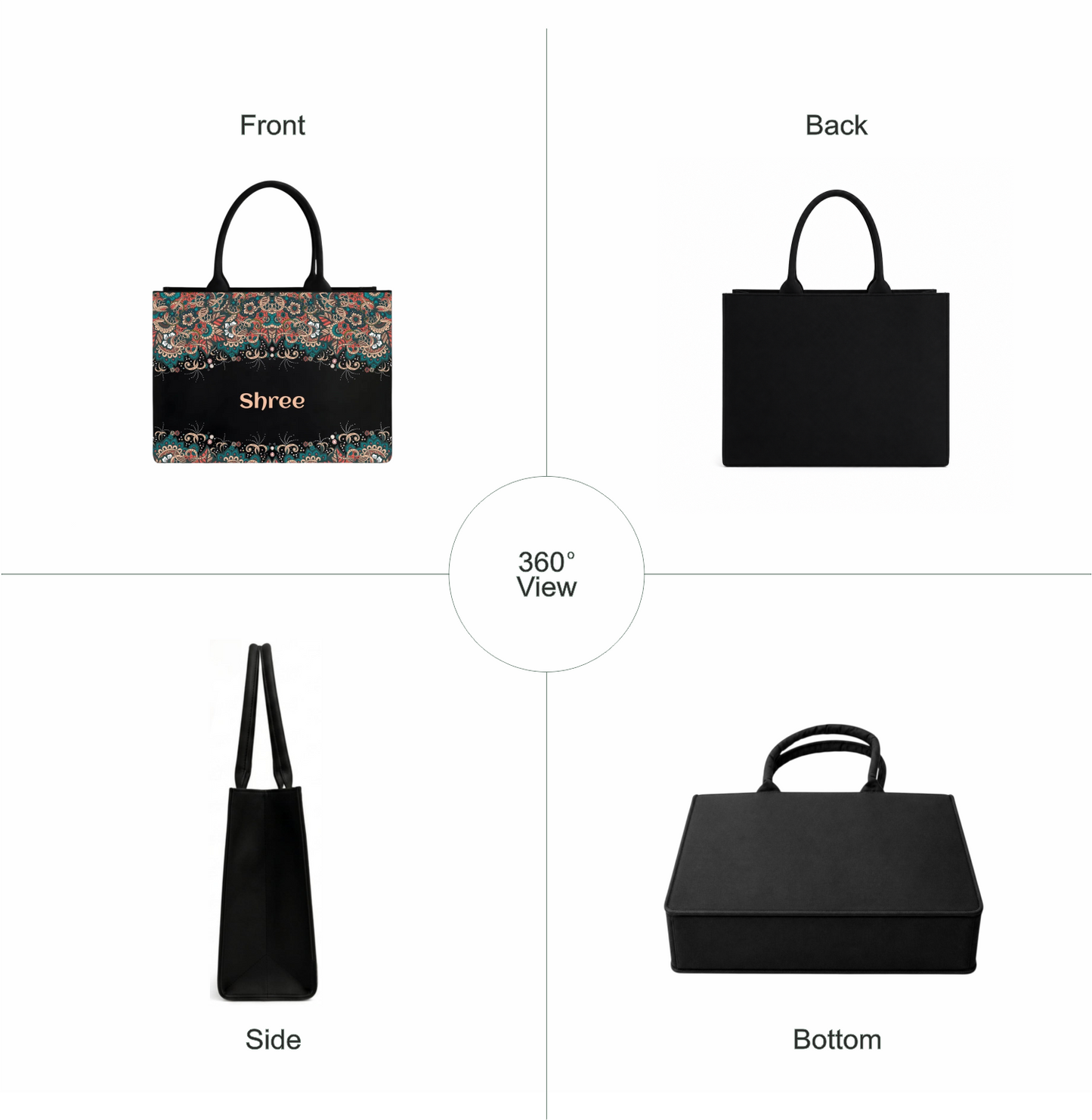Customized In Valtro Designer tote Bag for women's– Spacious, Stylish & Lightweight | Luxurious Tote bag
