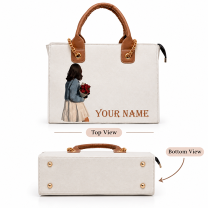 Personalized in valtro  Women’s Tote Bag with DTF Print