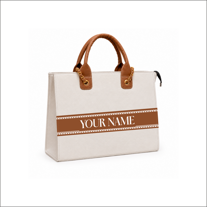 Customized Premium Personalized Canvas Tote Handbag