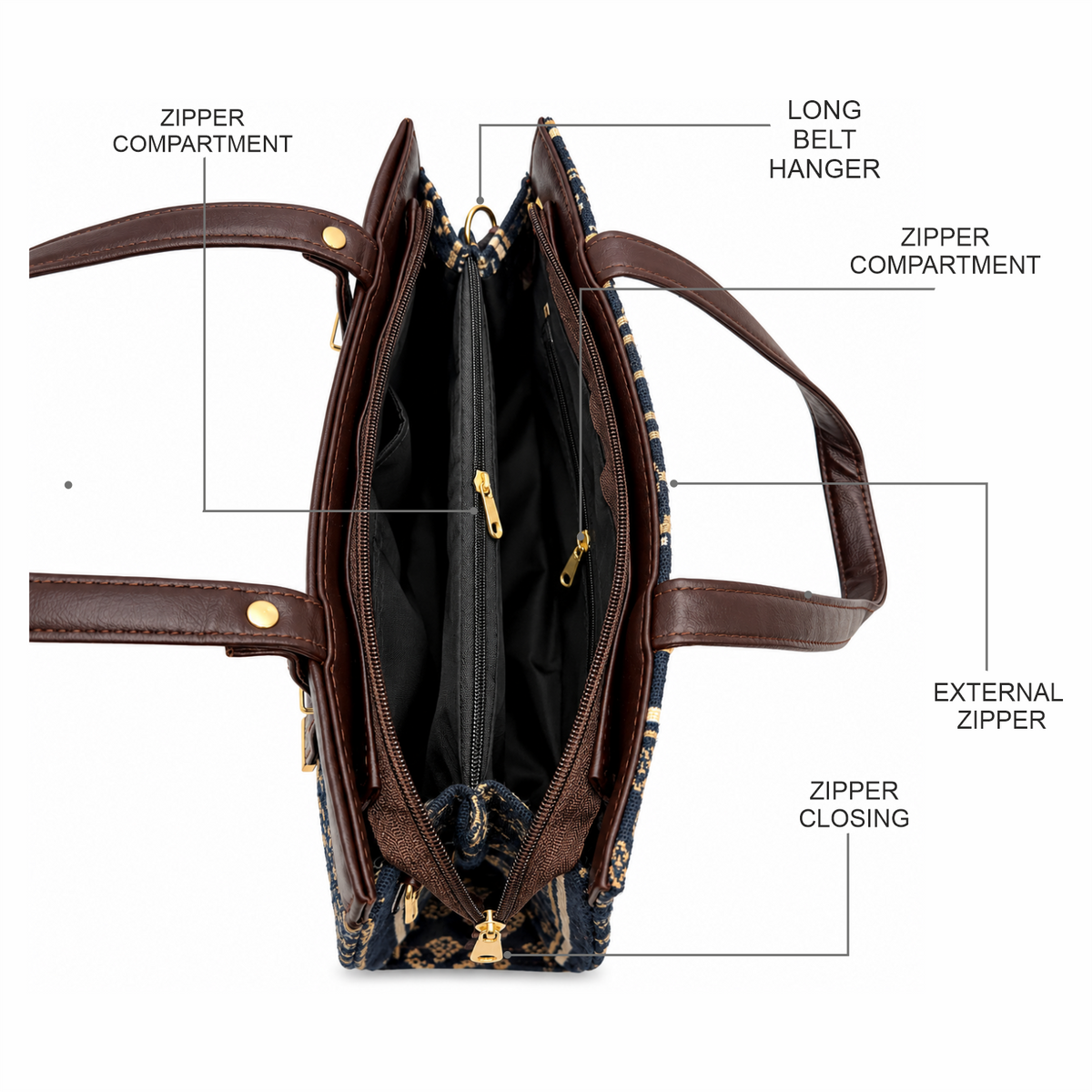 The Fleet Tote – Classic Elegance Meets Everyday Functionality