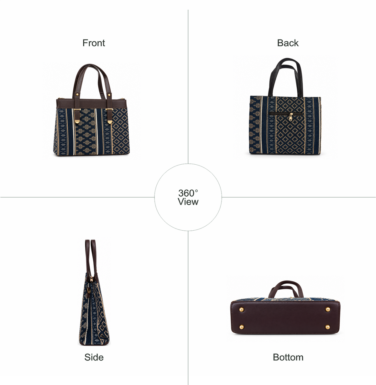 The Fleet Tote – Classic Elegance Meets Everyday Functionality