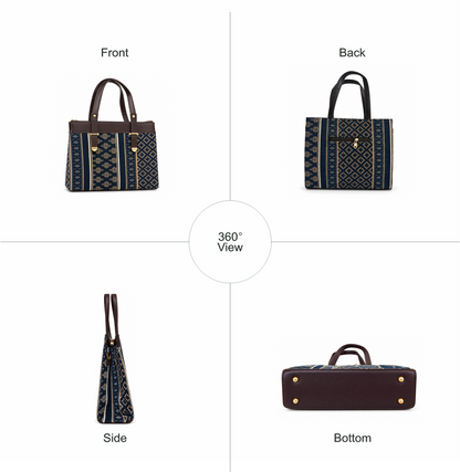 The Fleet Tote – Classic Elegance Meets Everyday Functionality