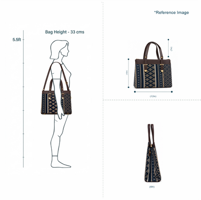 The Fleet Tote – Classic Elegance Meets Everyday Functionality