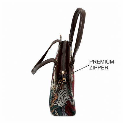 The Fleet Tote – Classic Printed Everyday Bag ✨