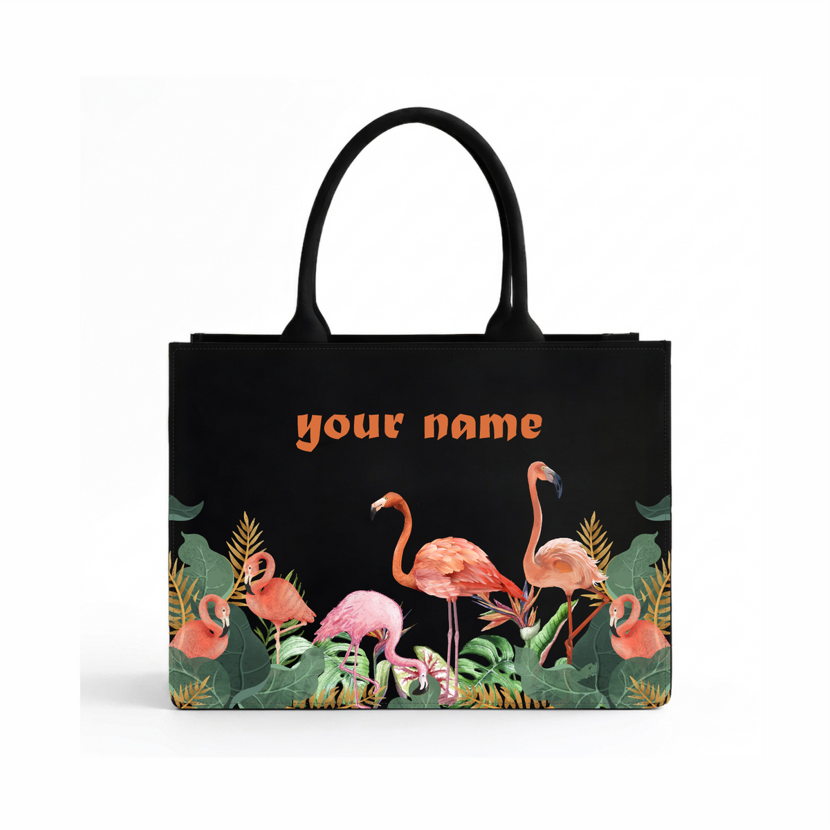 In Valtro Personalized Flamingo Tote Bag