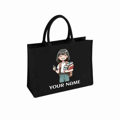 Personalized Student Tote Bag – Product Description