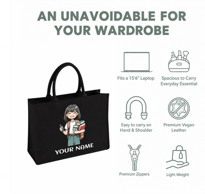 Personalized Student Tote Bag – Product Description