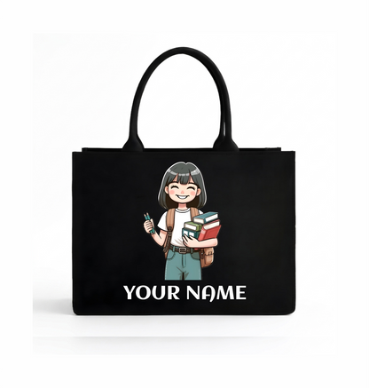 Personalized Student Tote Bag – Product Description