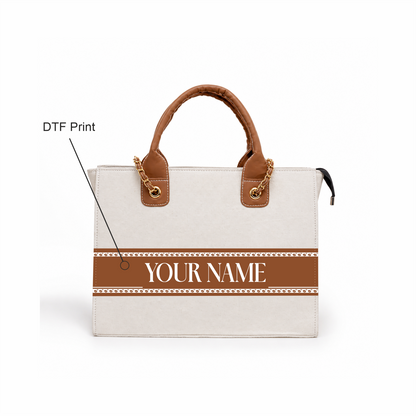 Customized Premium Personalized Canvas Tote Handbag