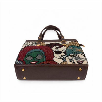The Fleet Tote – Classic Printed Everyday Bag ✨