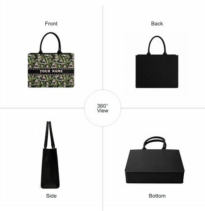 Customized In Valtro Printed Canvas Tote Bag – Personalized Name Design