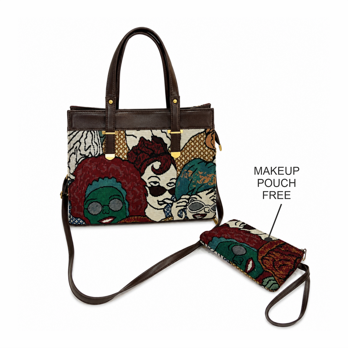 The Fleet Tote – Classic Printed Everyday Bag ✨