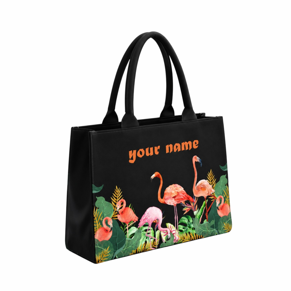 In Valtro Personalized Flamingo Tote Bag